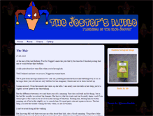 Tablet Screenshot of bluejester.com